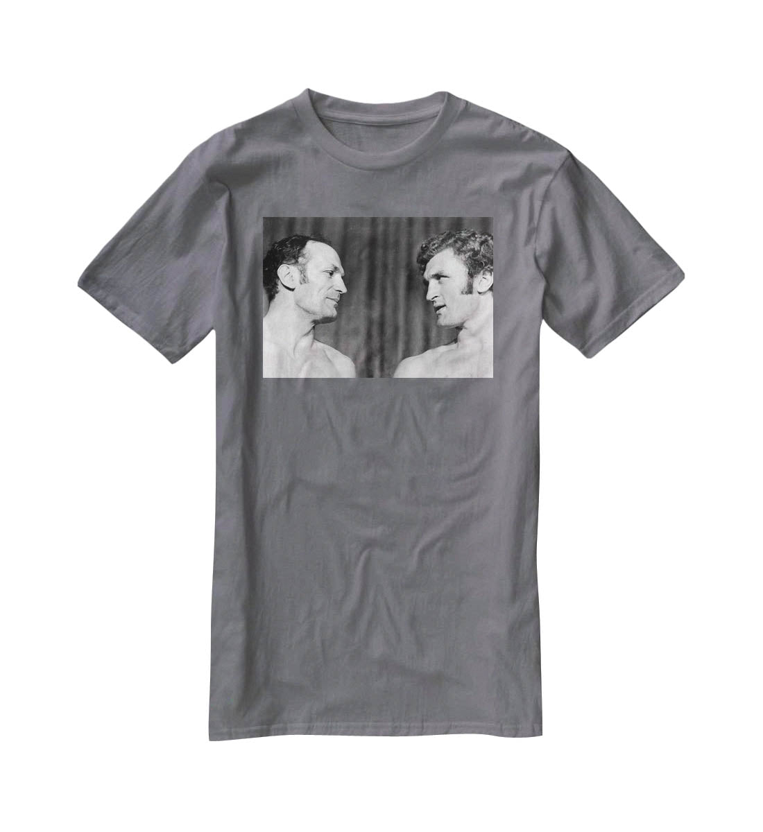 Boxers Henry Cooper and Joe Bugner T-Shirt - Canvas Art Rocks - 3