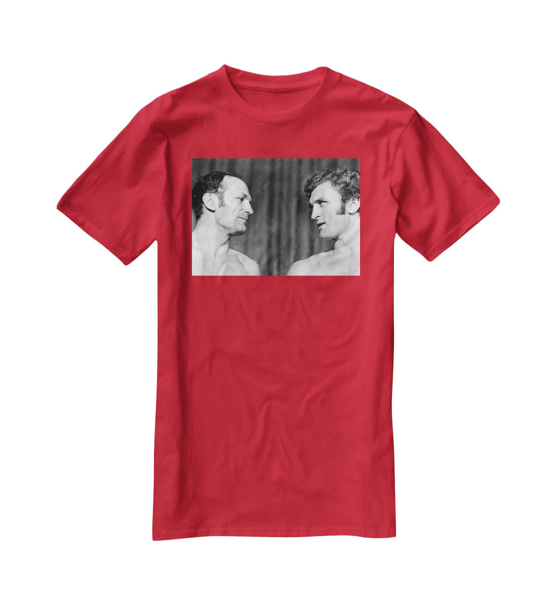 Boxers Henry Cooper and Joe Bugner T-Shirt - Canvas Art Rocks - 4