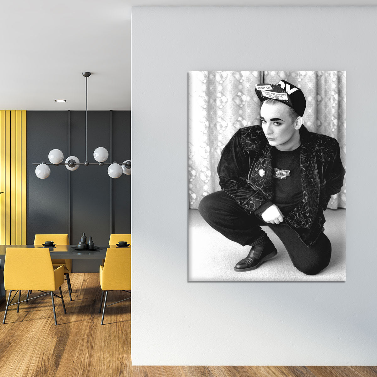 Boy George in 1987 Canvas Print or Poster - Canvas Art Rocks - 4