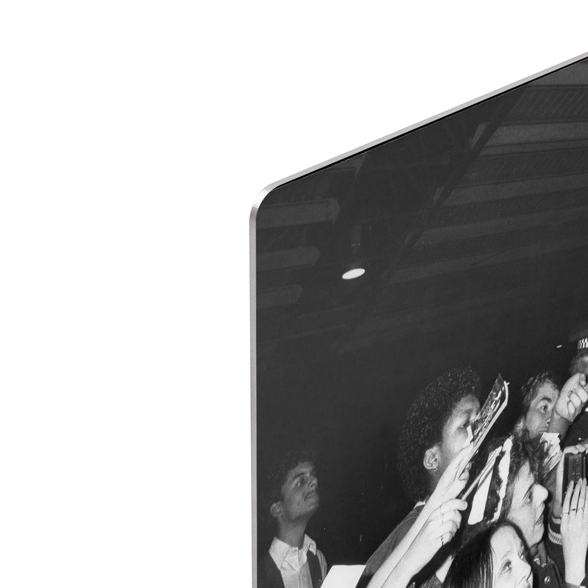 Boy George mobbed by fans HD Metal Print