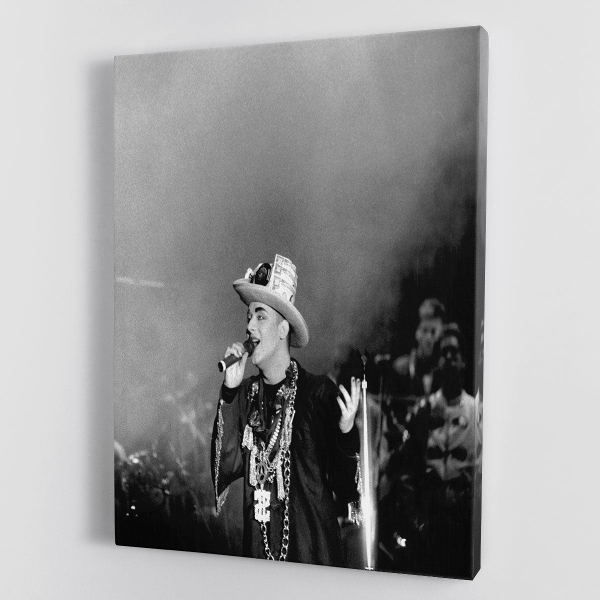 Boy George on stage Canvas Print or Poster - Canvas Art Rocks - 1