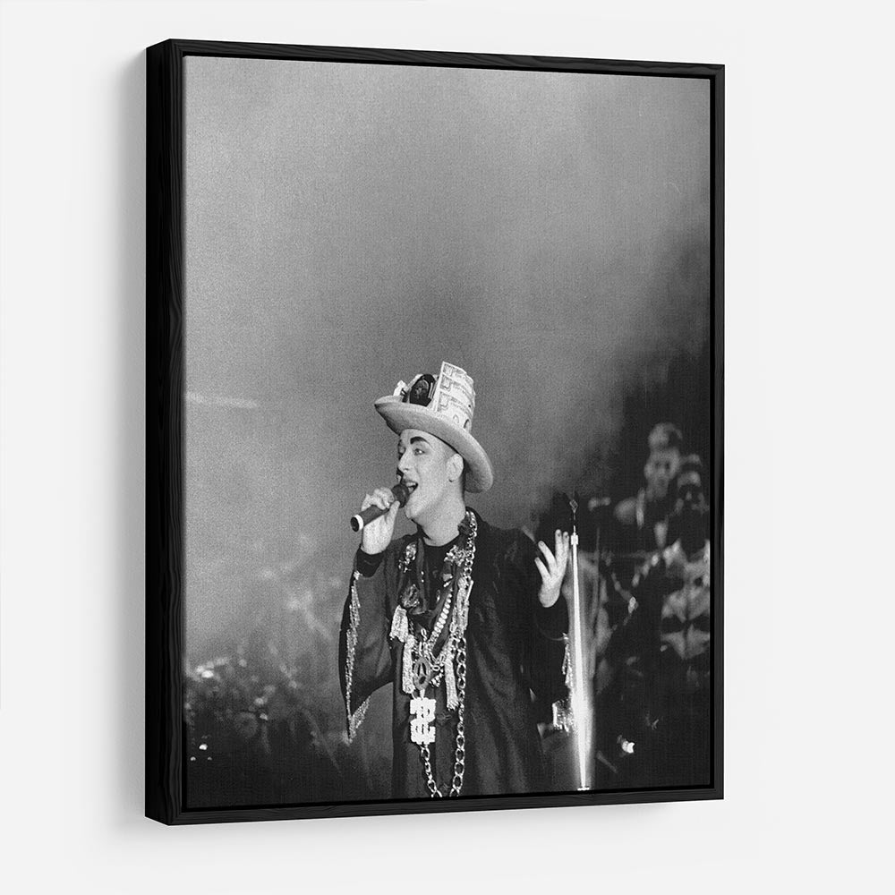 Boy George on stage HD Metal Print