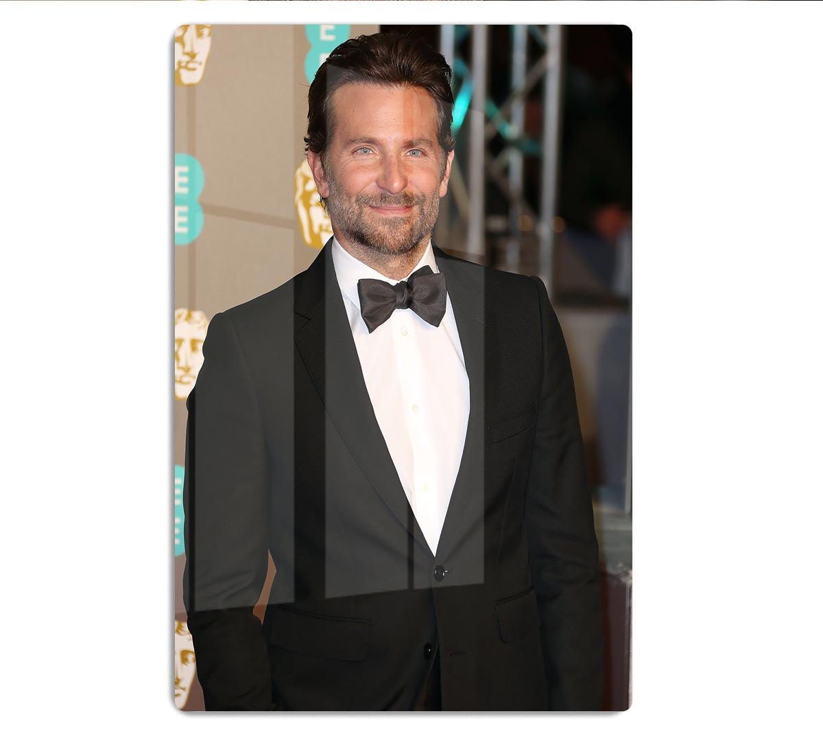 Bradley Cooper at the BAFTAs HD Metal Print