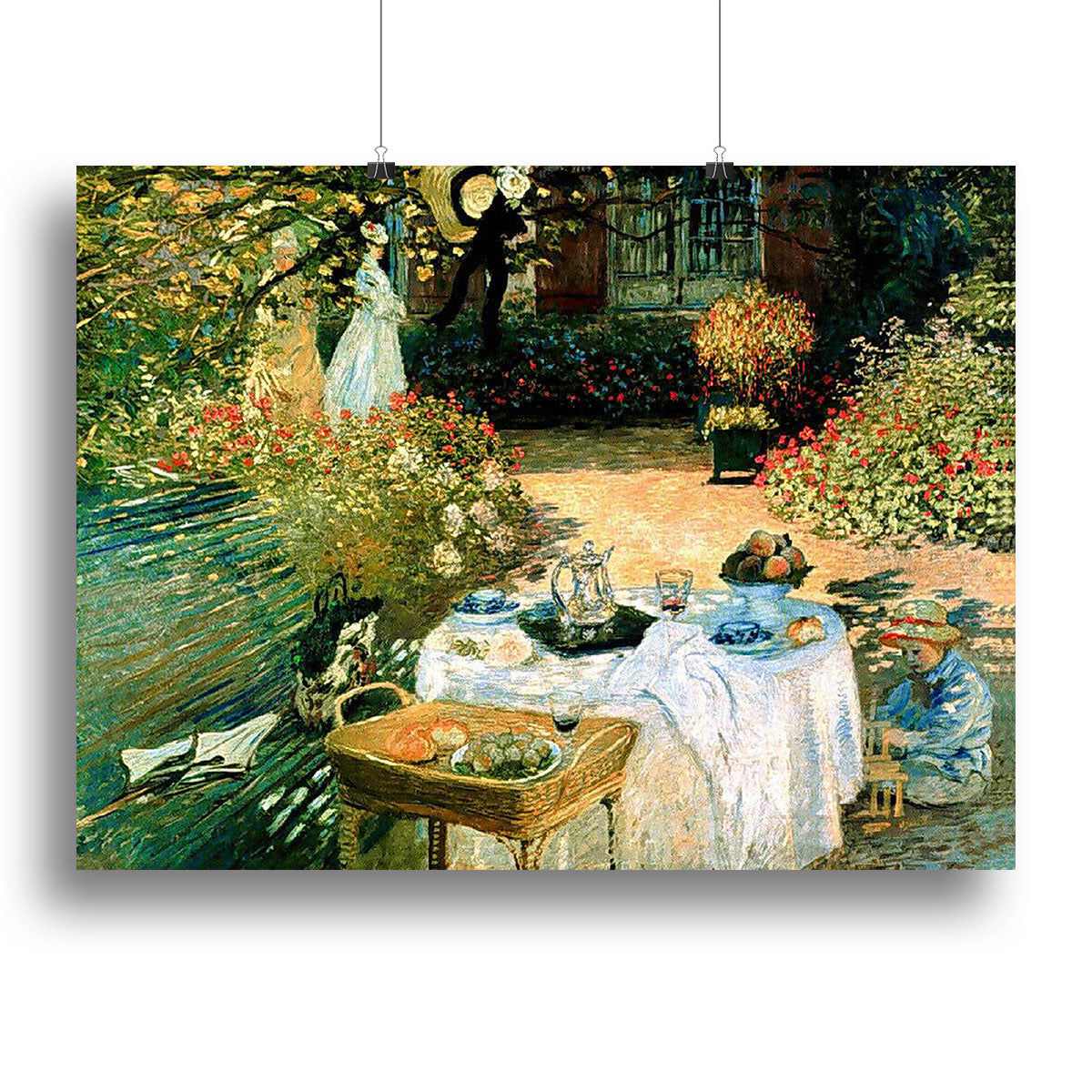 Breakfast by Monet Canvas Print or Poster - Canvas Art Rocks - 2