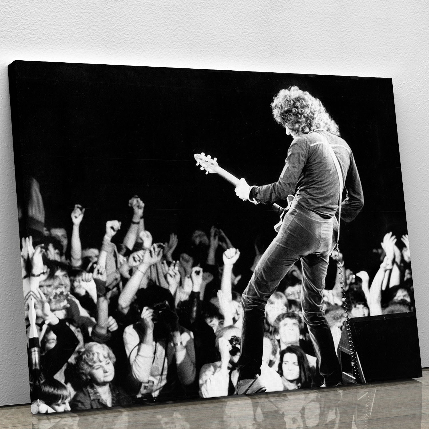 Brian May of Queen Canvas Print or Poster - Canvas Art Rocks - 1