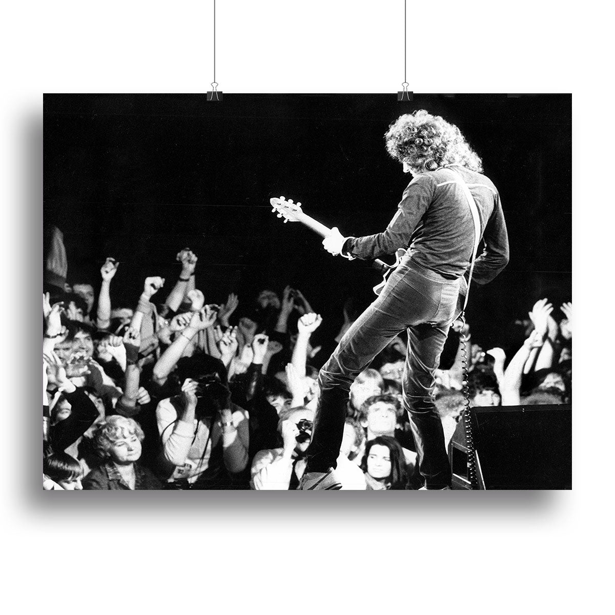 Brian May of Queen Canvas Print or Poster - Canvas Art Rocks - 2