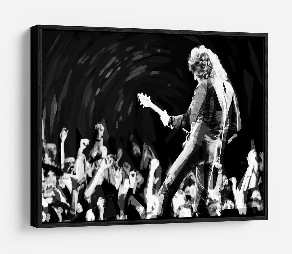Brian May of Queen Pop Art HD Metal Print