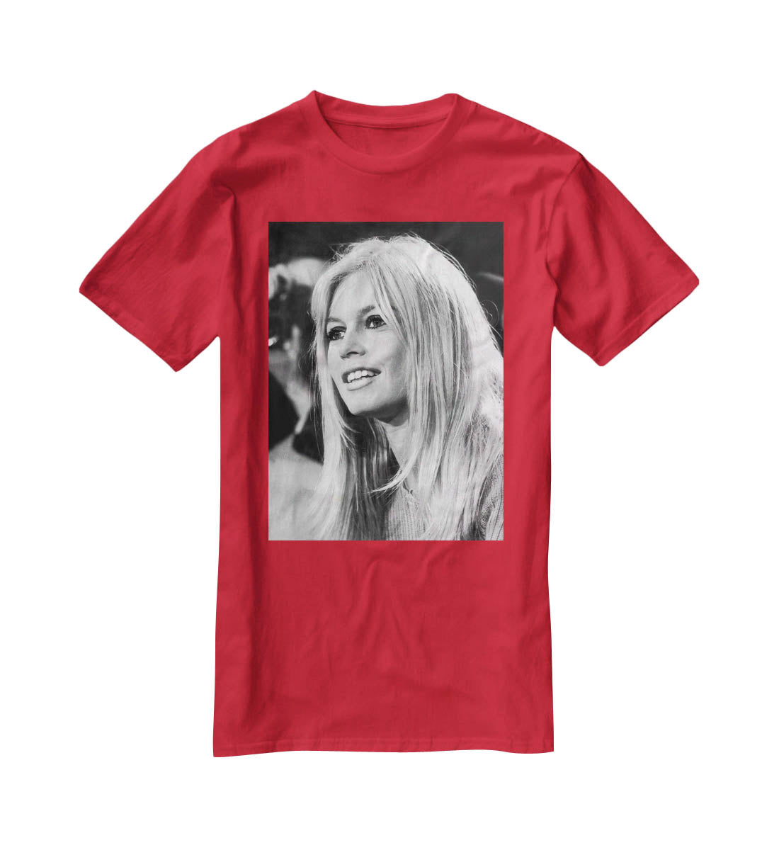 Brigitte Bardot in 1966 T-Shirt - Canvas Art Rocks - 4