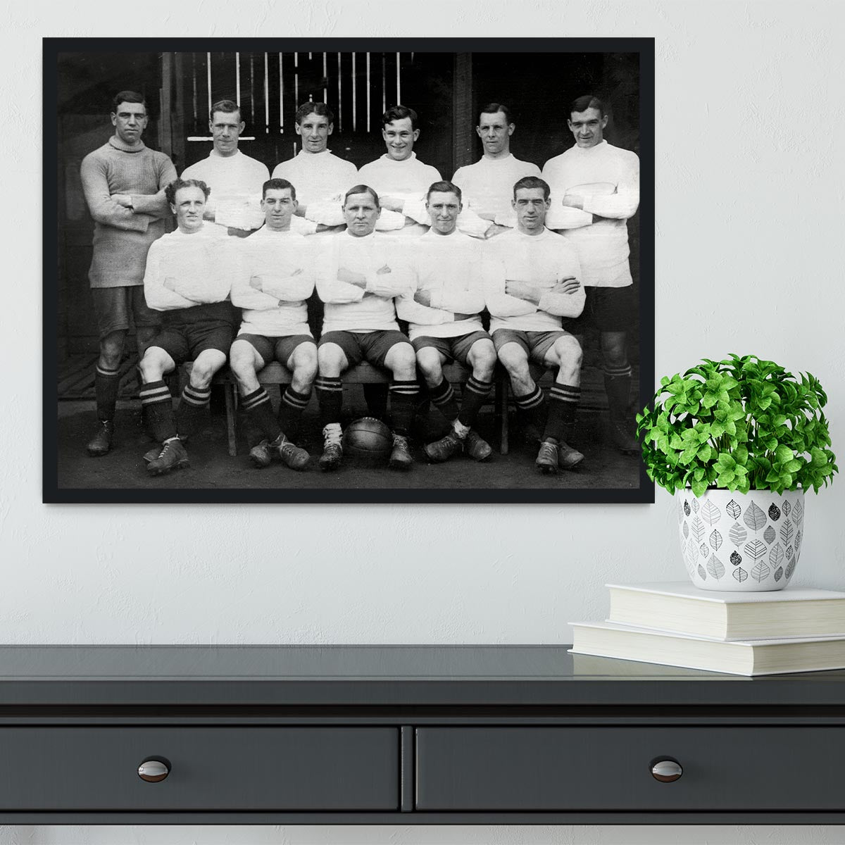 Bristol City Football Club Team Photo 1927 Framed Print - Canvas Art Rocks - 2