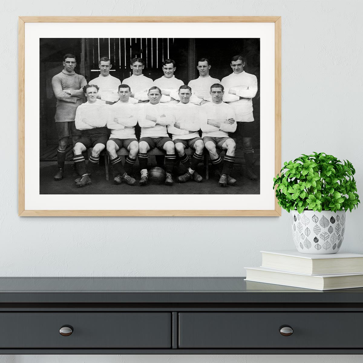 Bristol City Football Club Team Photo 1927 Framed Print - Canvas Art Rocks - 3