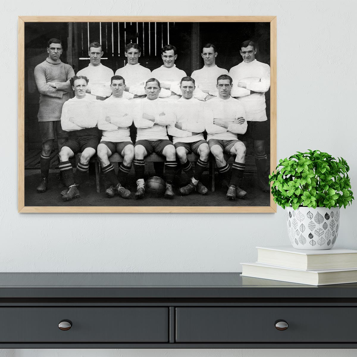 Bristol City Football Club Team Photo 1927 Framed Print - Canvas Art Rocks - 4