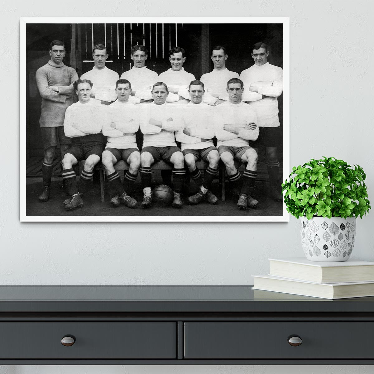 Bristol City Football Club Team Photo 1927 Framed Print - Canvas Art Rocks -6