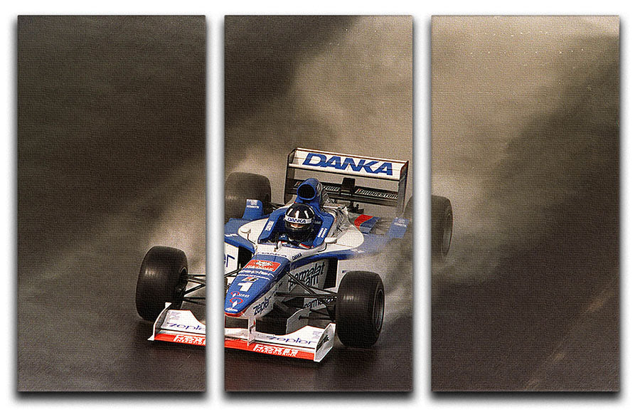 British Grand Prix at Silverstone 1997 3 Split Panel Canvas Print - Canvas Art Rocks - 1