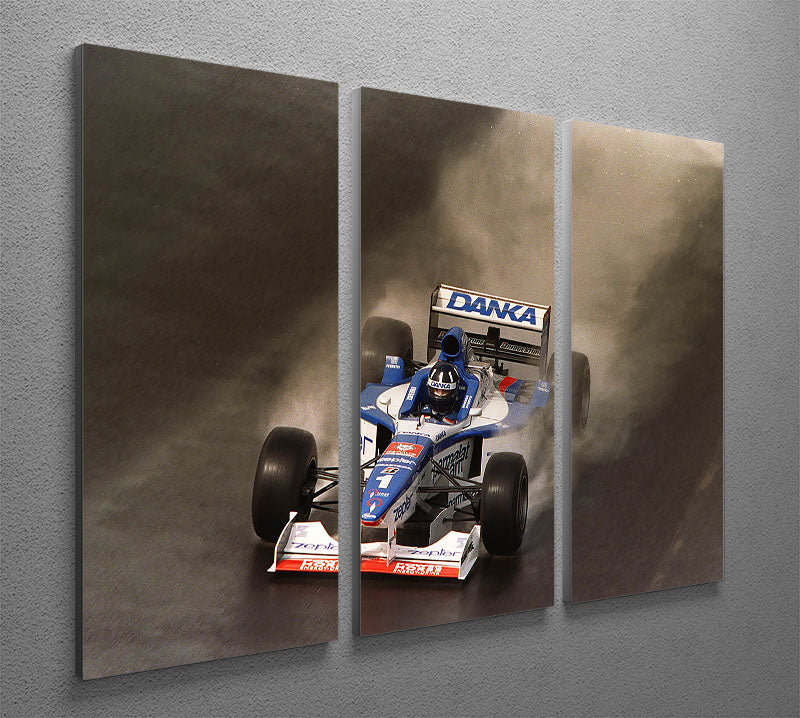 British Grand Prix at Silverstone 1997 3 Split Panel Canvas Print - Canvas Art Rocks - 2