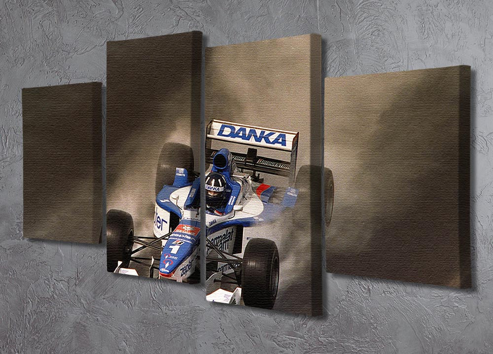 British Grand Prix at Silverstone 1997 4 Split Panel Canvas - Canvas Art Rocks - 2