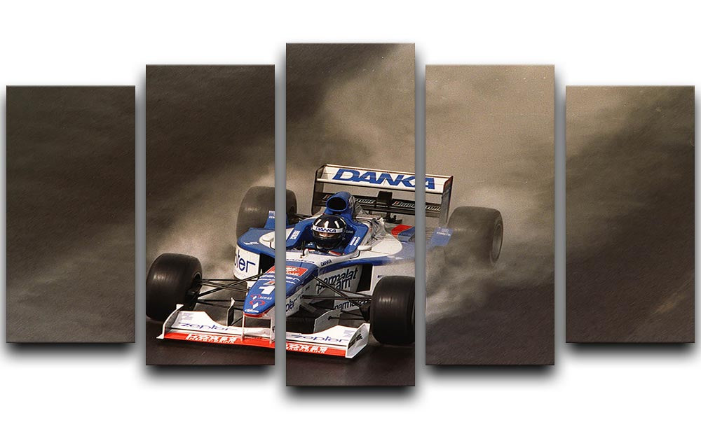British Grand Prix at Silverstone 1997 5 Split Panel Canvas - Canvas Art Rocks - 1