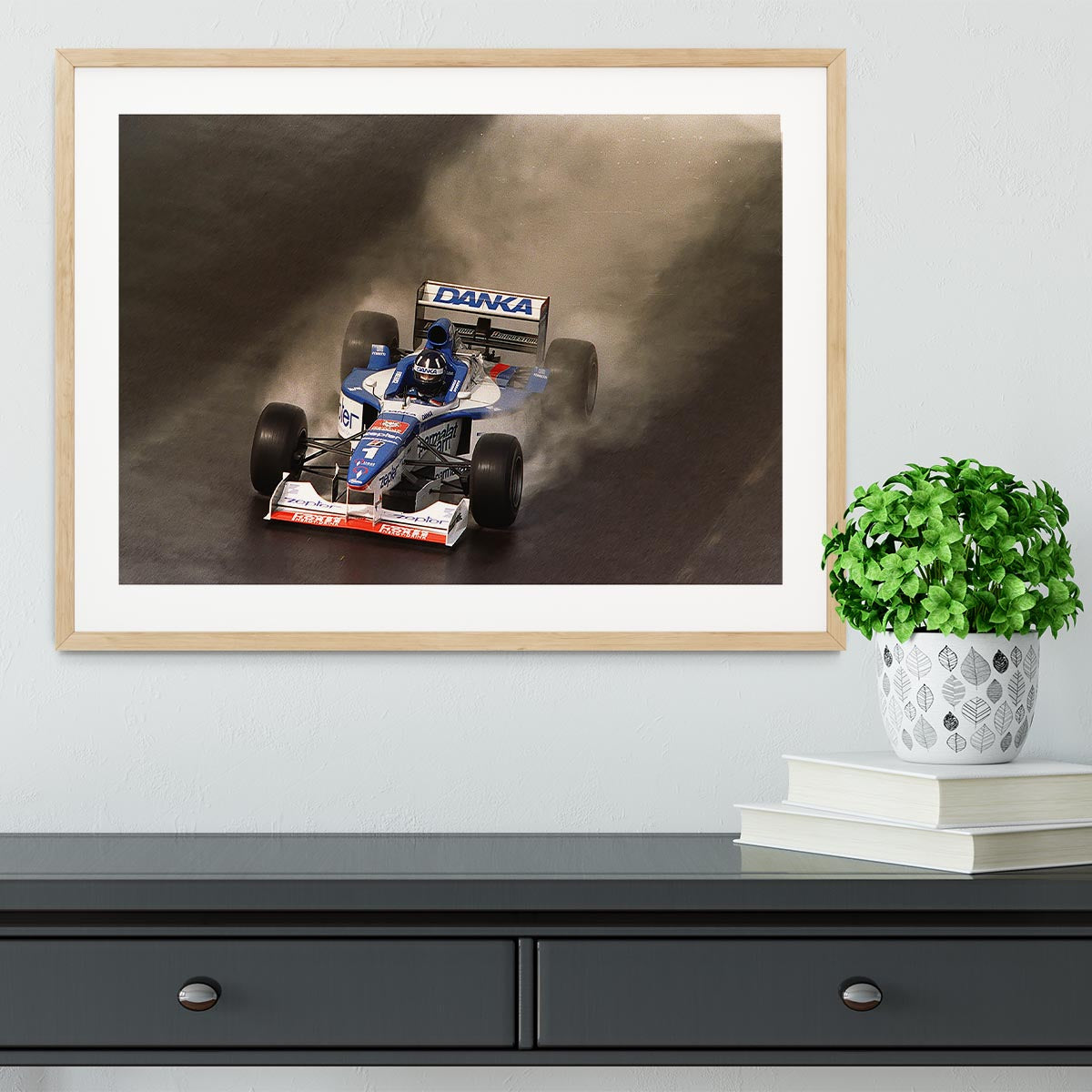 British Grand Prix at Silverstone 1997 Framed Print - Canvas Art Rocks - 3