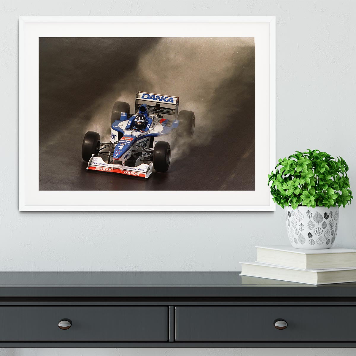 British Grand Prix at Silverstone 1997 Framed Print - Canvas Art Rocks - 5