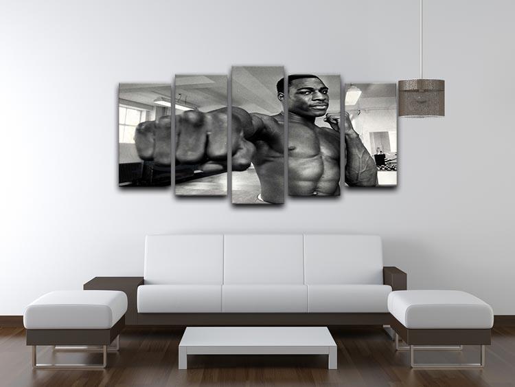 British boxer Frank Bruno 5 Split Panel Canvas - Canvas Art Rocks - 3
