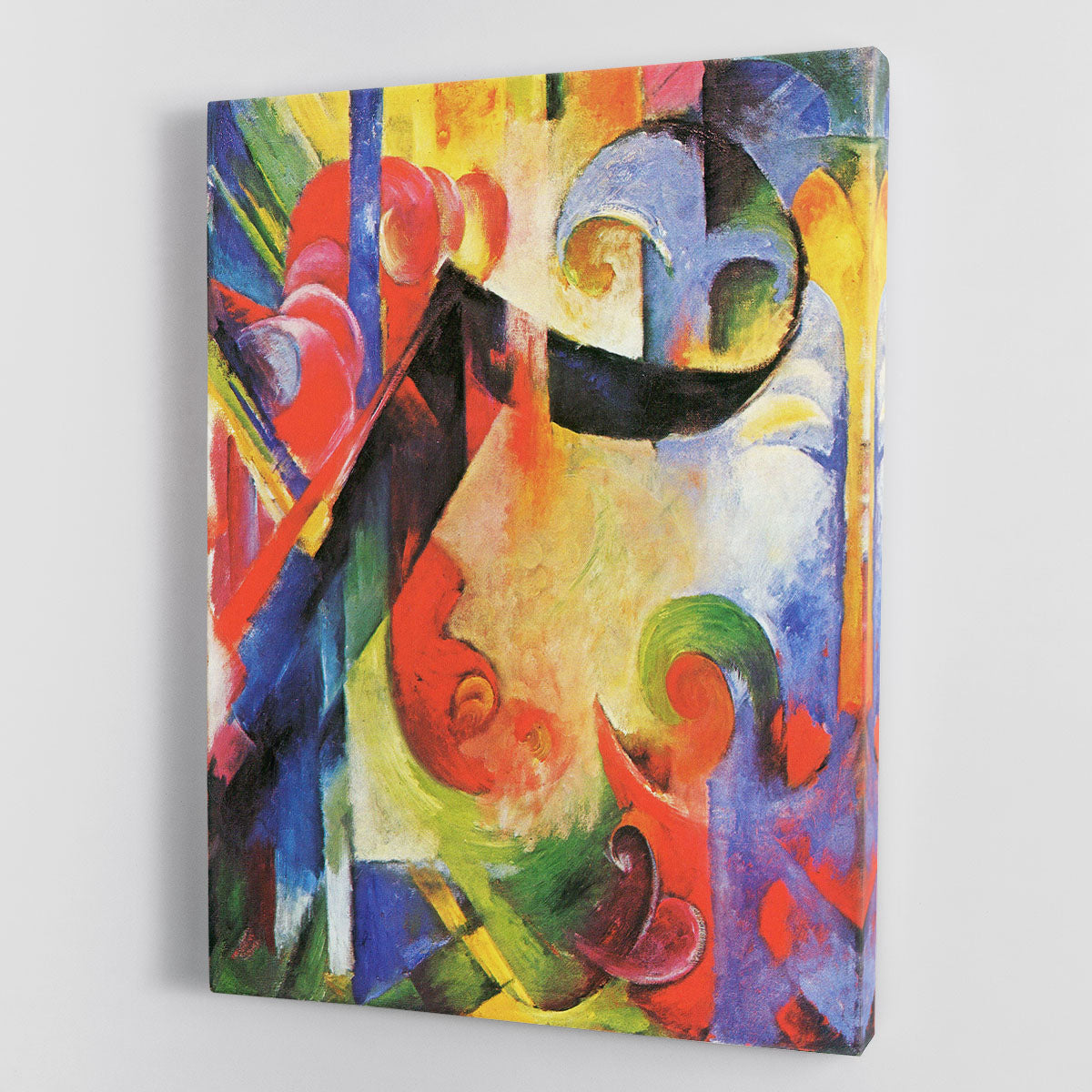 Broken Forms by Franz Marc Canvas Print or Poster - Canvas Art Rocks - 1