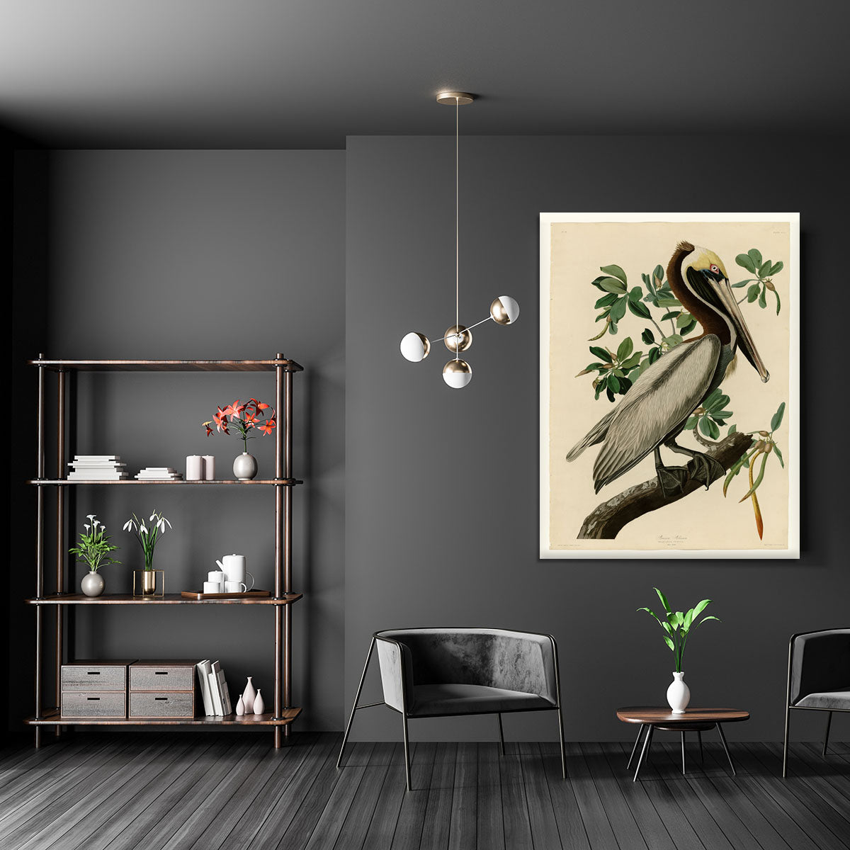 Brown Pelican 2 by Audubon Canvas Print or Poster - Canvas Art Rocks - 5