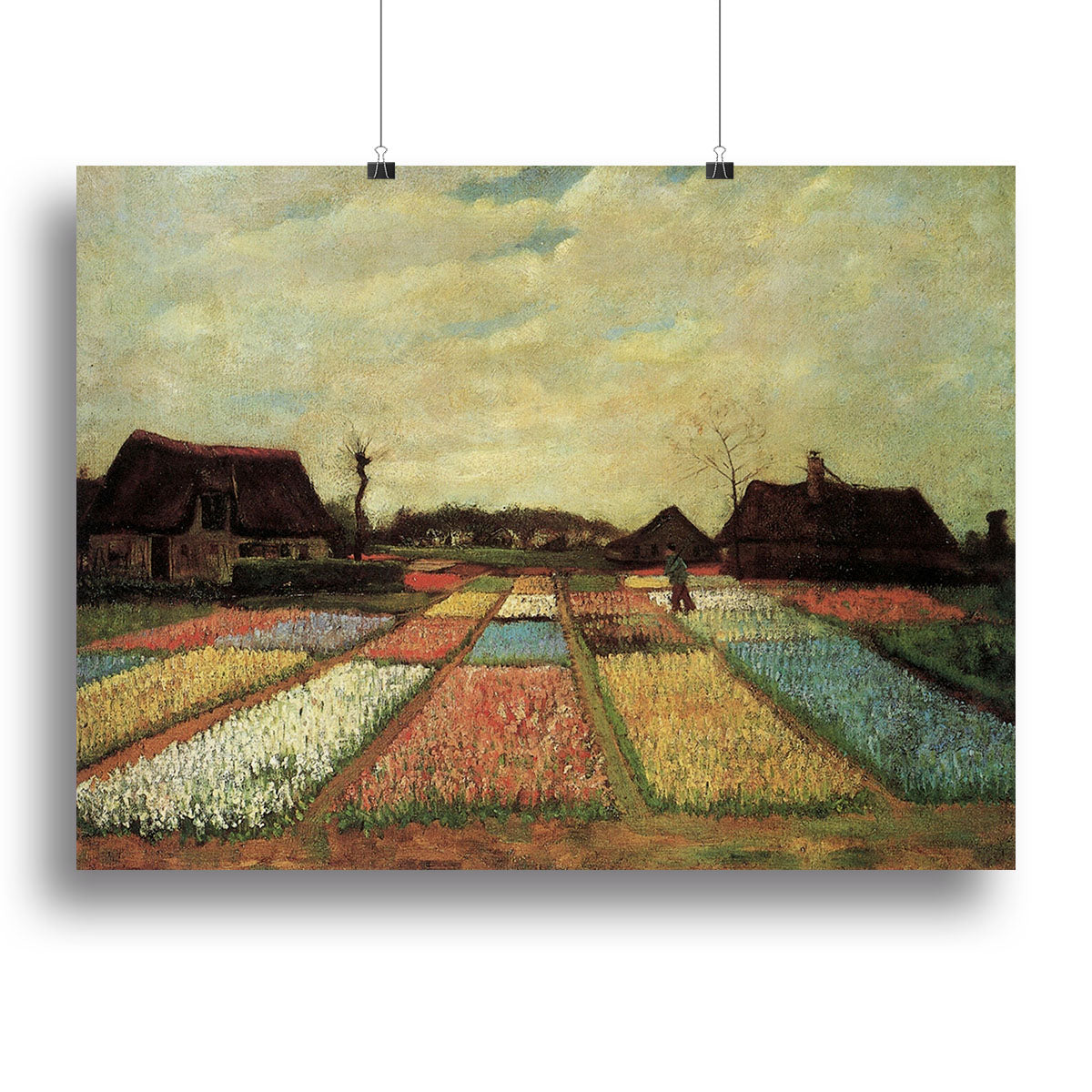 Bulb Fields by Van Gogh Canvas Print or Poster - Canvas Art Rocks - 2