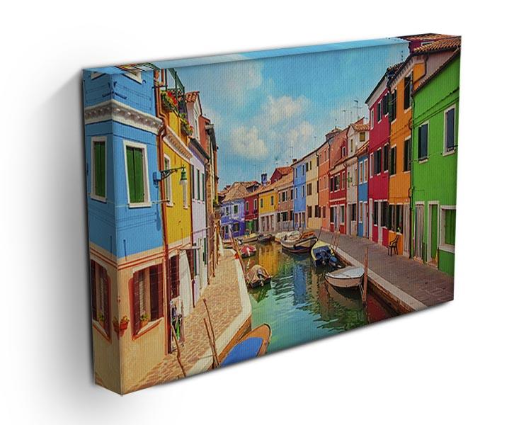 Burano Venetian Lagoon Canvas Print or Poster - Canvas Art Rocks - 3