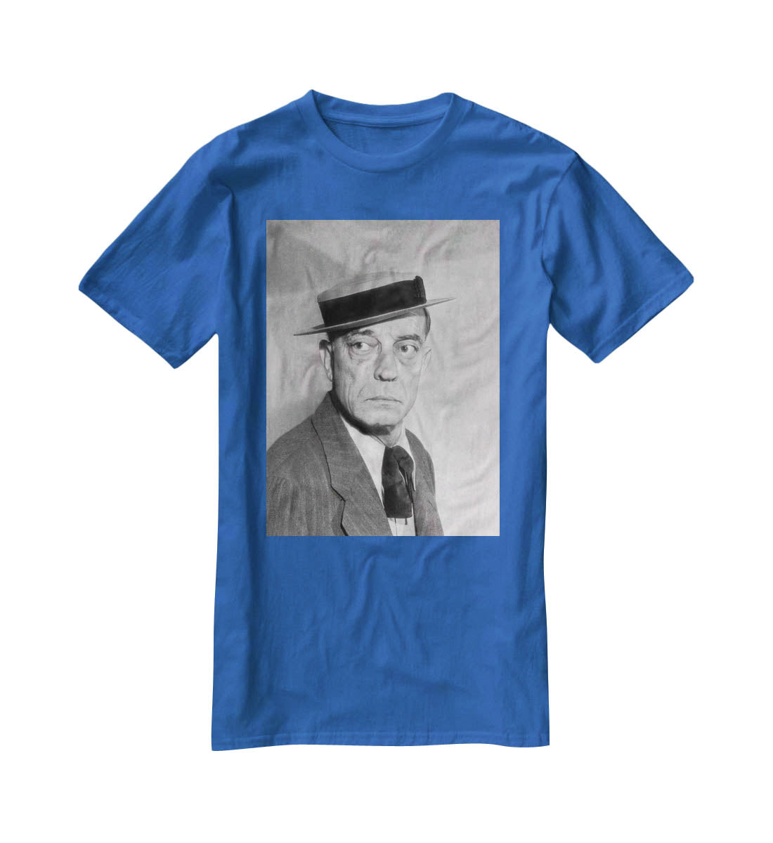 Buster Keaton T-Shirt - Canvas Art Rocks - 2