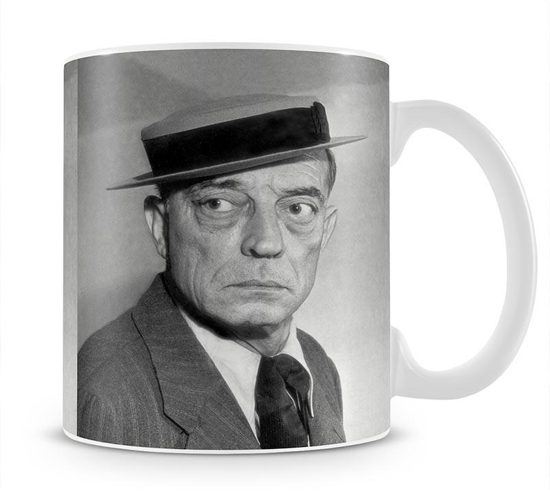 Buster Keaton Mug - Canvas Art Rocks - 1