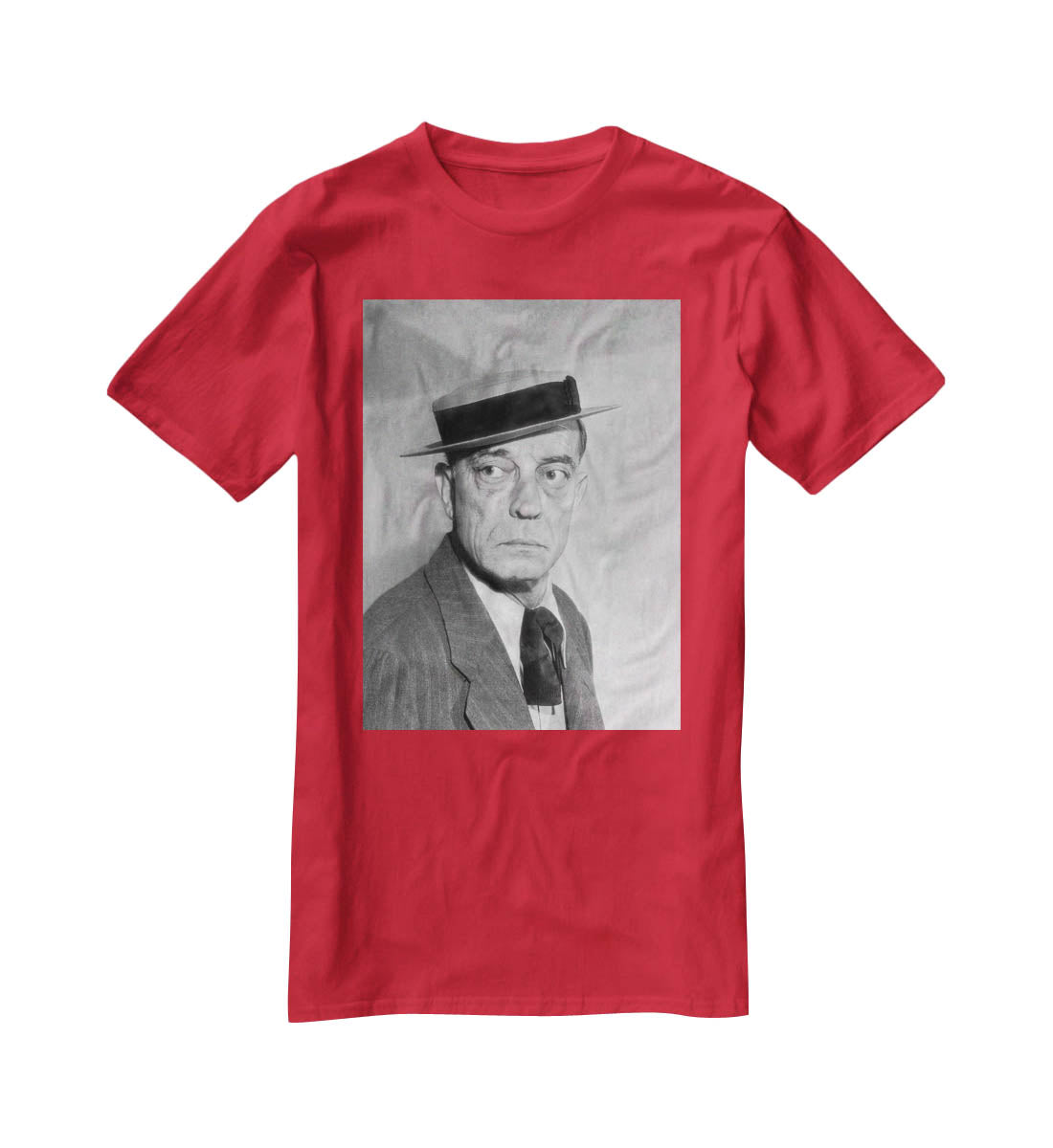 Buster Keaton T-Shirt - Canvas Art Rocks - 4
