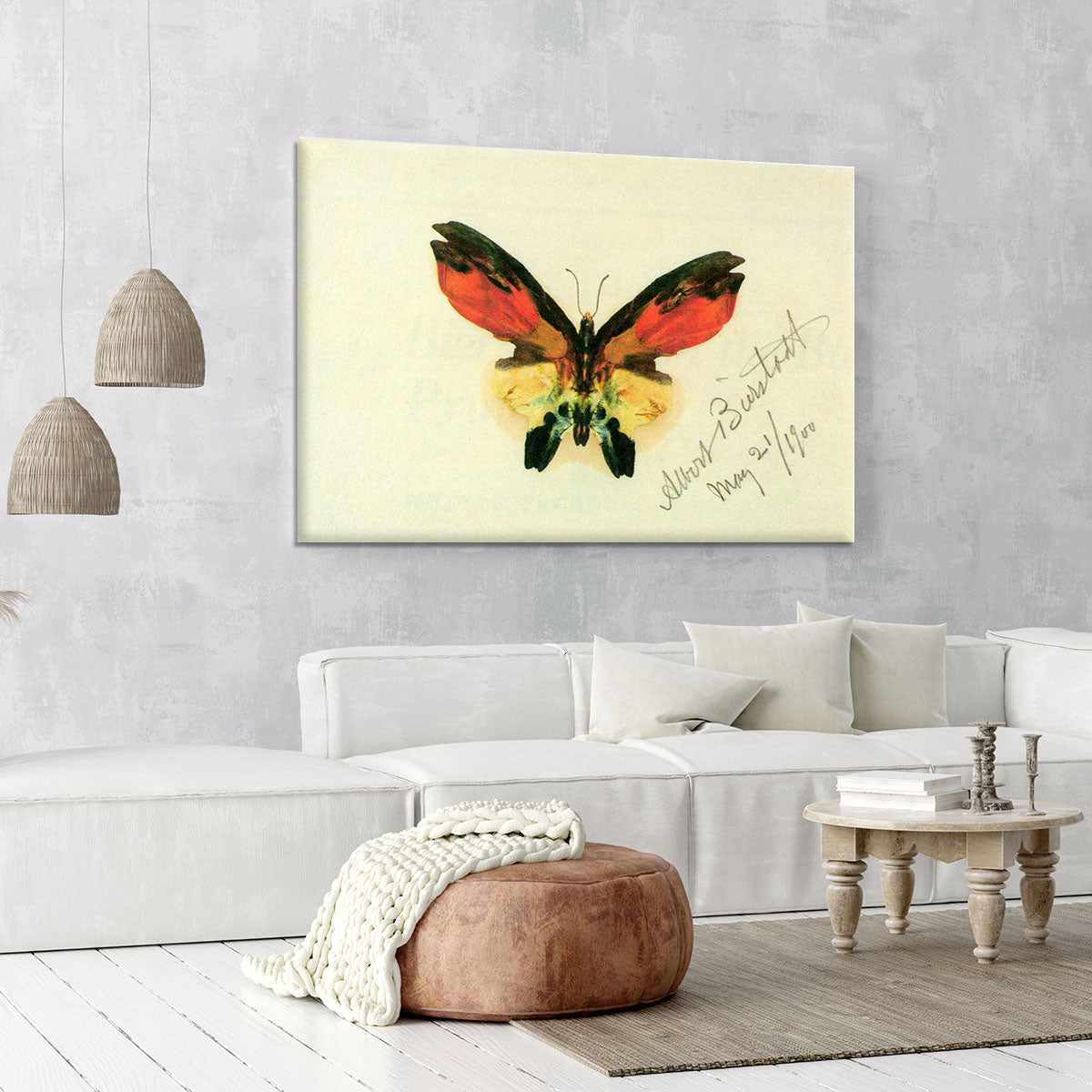 Butterfly 2 by Bierstadt Canvas Print or Poster - Canvas Art Rocks - 6