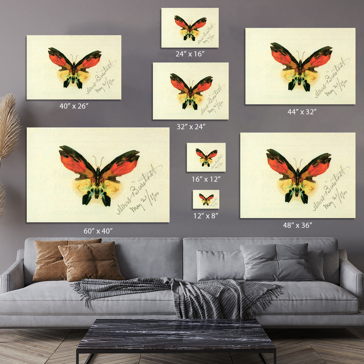 Butterfly 2 by Bierstadt Canvas Print or Poster - Canvas Art Rocks - 7