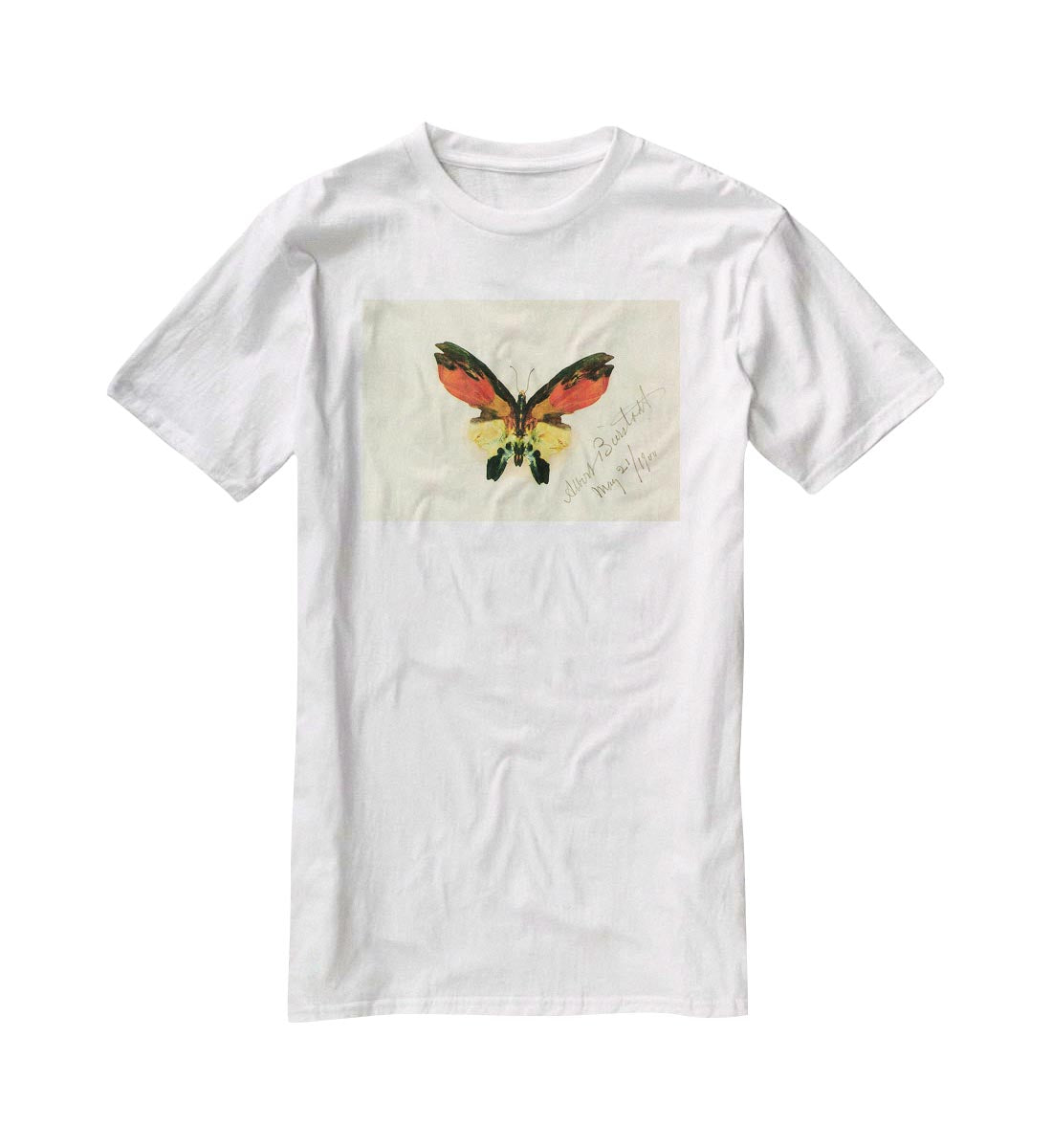Butterfly 2 by Bierstadt T-Shirt - Canvas Art Rocks - 5