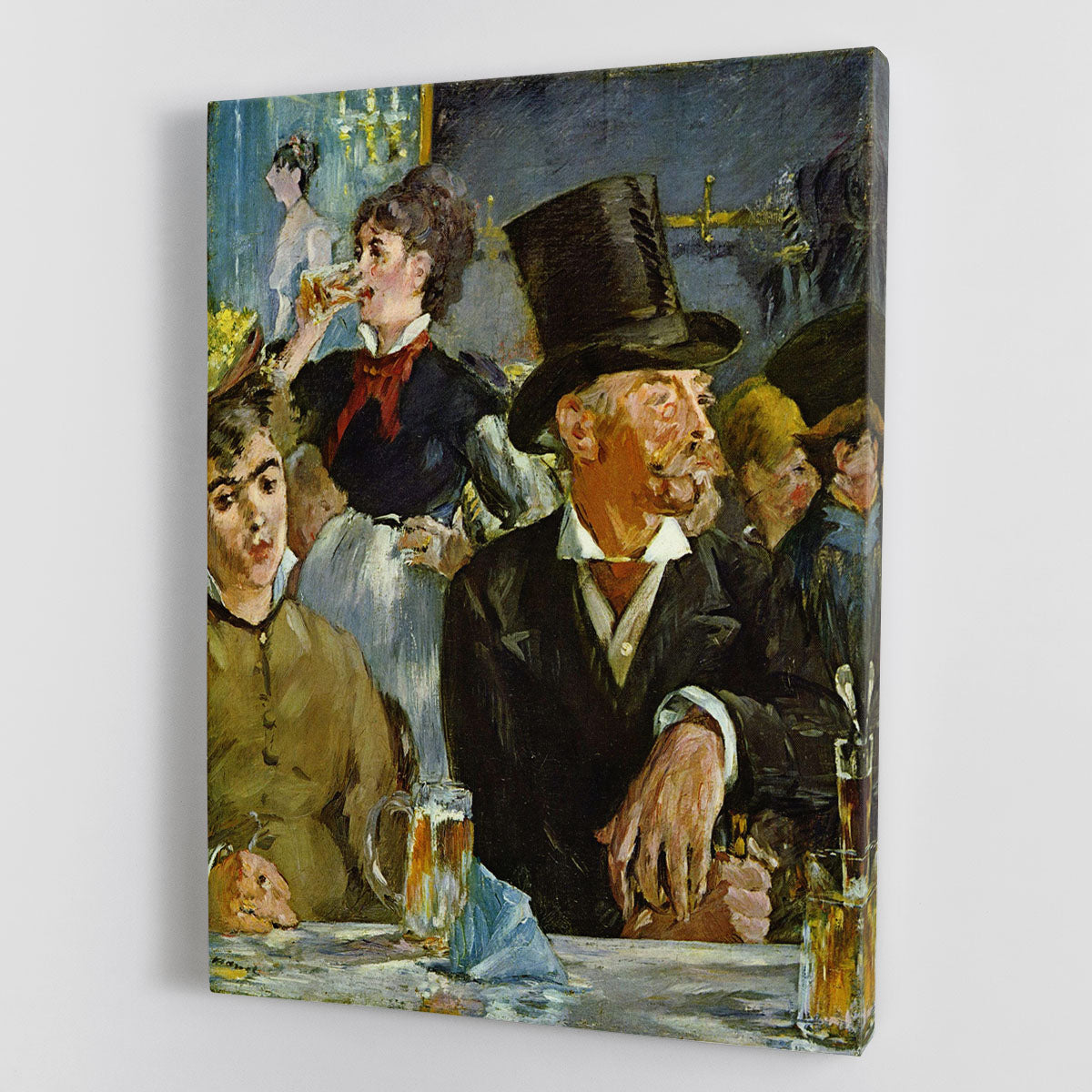 Cafe Concert by Manet Canvas Print or Poster - Canvas Art Rocks - 1