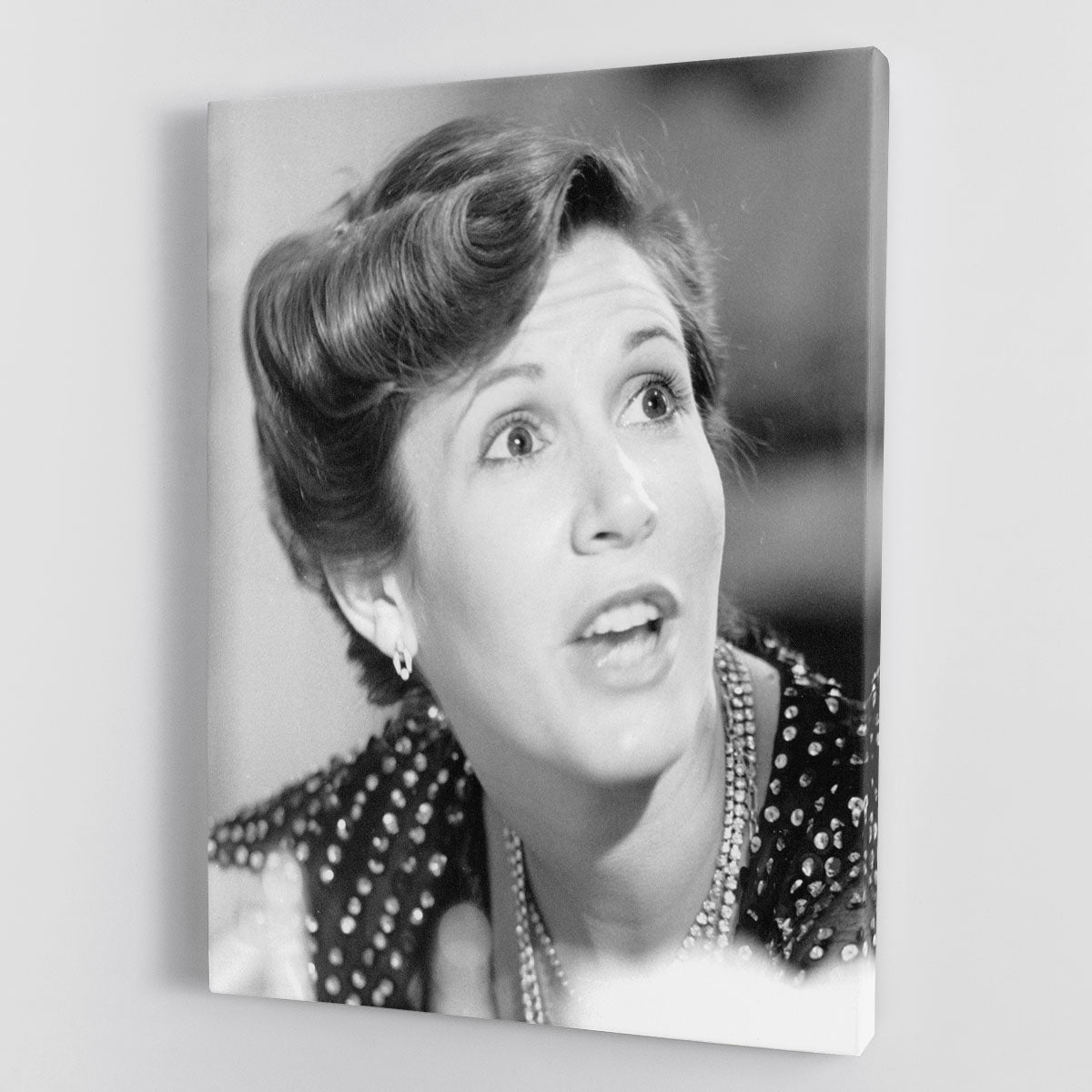 Carrie Fisher Canvas Print or Poster - Canvas Art Rocks - 1