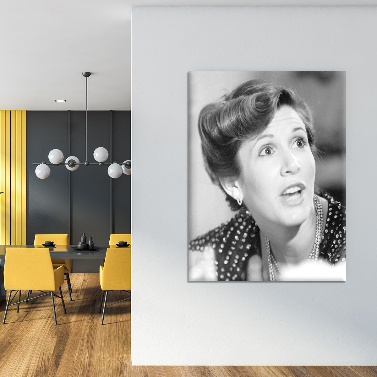 Carrie Fisher Canvas Print or Poster - Canvas Art Rocks - 4