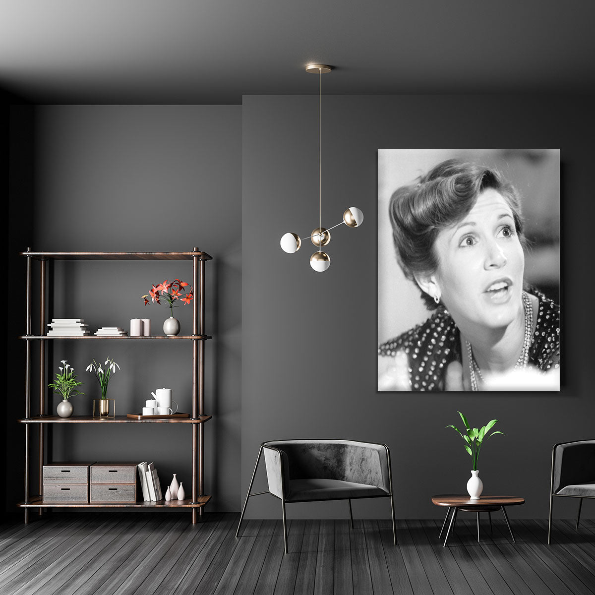Carrie Fisher Canvas Print or Poster - Canvas Art Rocks - 5