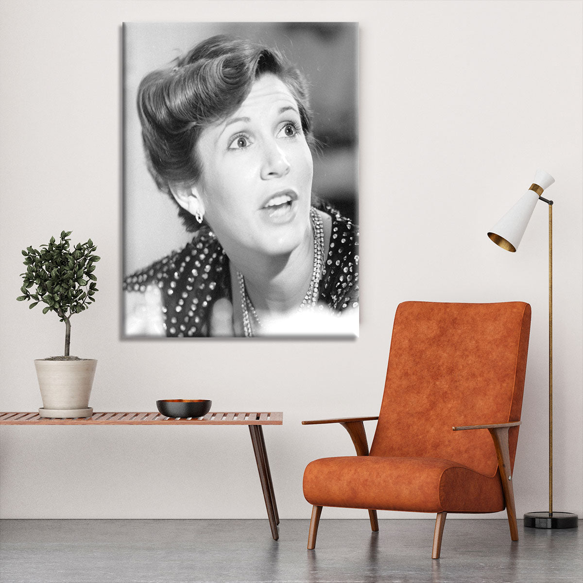 Carrie Fisher Canvas Print or Poster - Canvas Art Rocks - 6