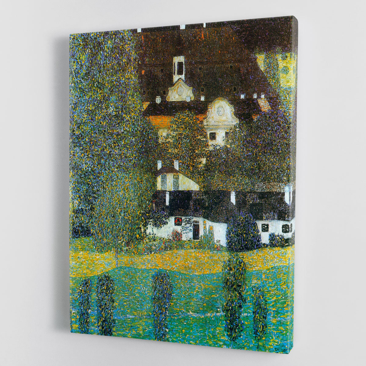 Castle Chamber at Attersee II by Klimt Canvas Print or Poster - Canvas Art Rocks - 1