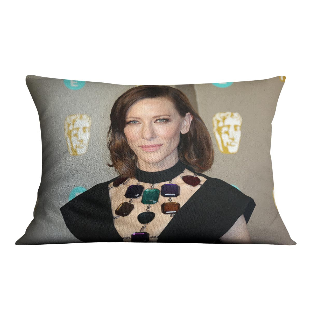 Cate Blanchett at the BAFTAs Cushion