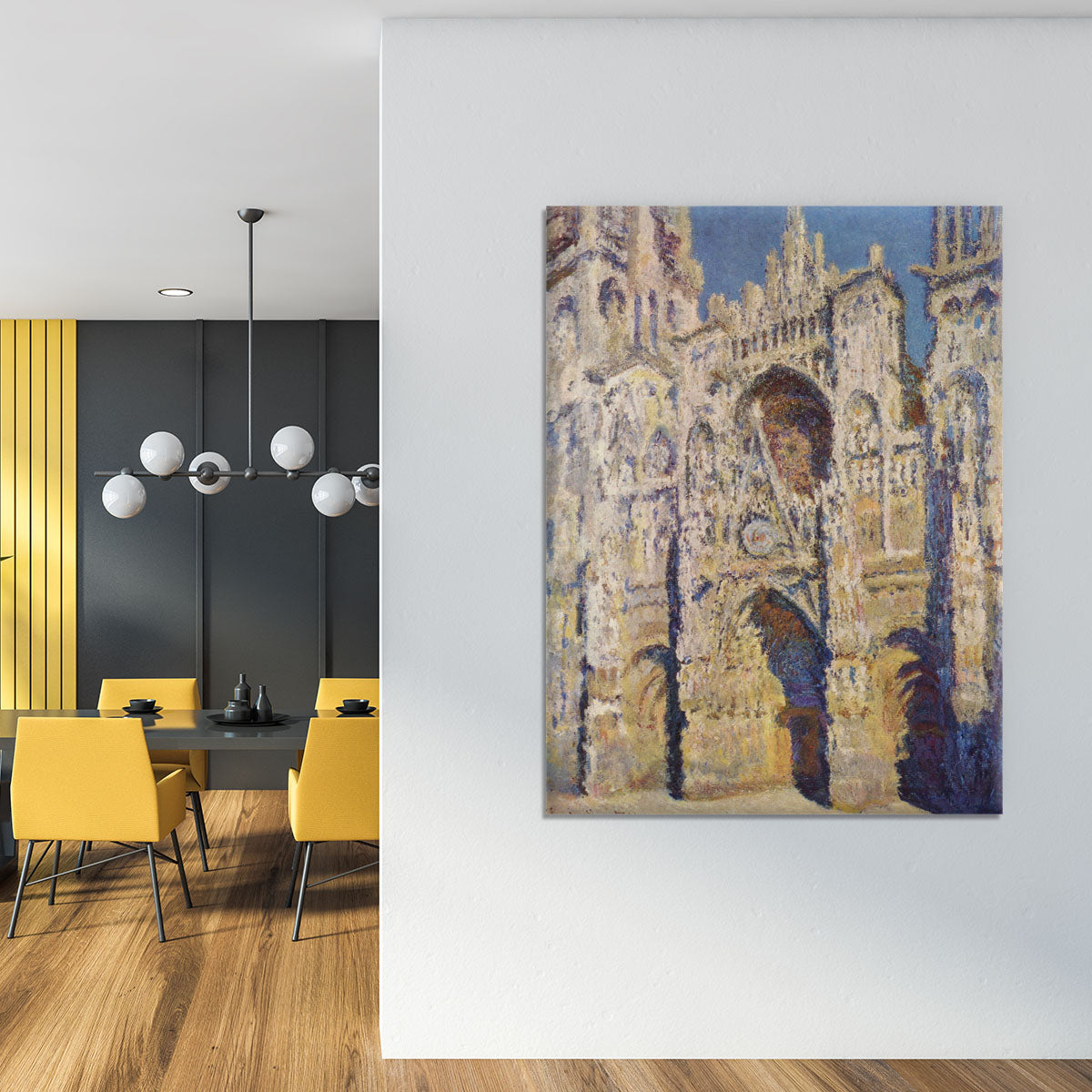Cathedral at Rouen by Monet Canvas Print or Poster - Canvas Art Rocks - 4