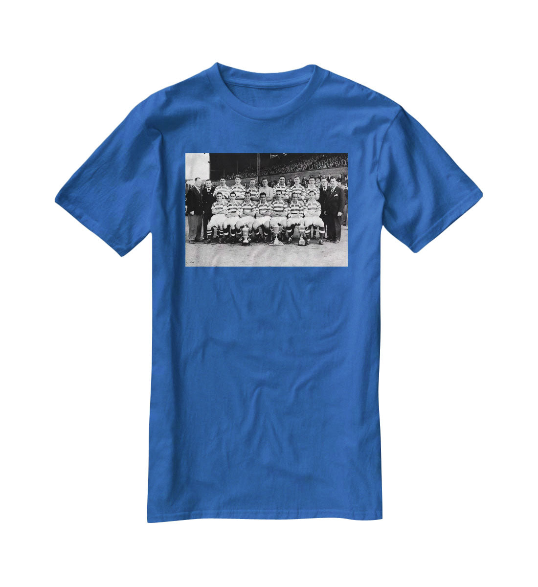 Celtic Scottish Cup Winning Team 1953-54 T-Shirt - Canvas Art Rocks - 2