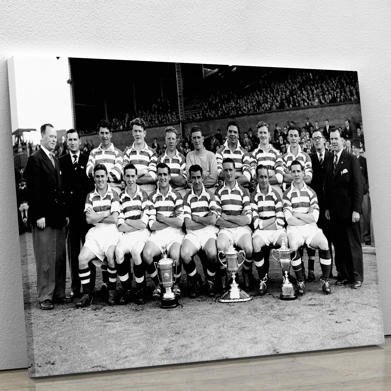 Celtic Scottish Cup Winning Team 1953-54 Canvas Print or Poster - Canvas Art Rocks - 1