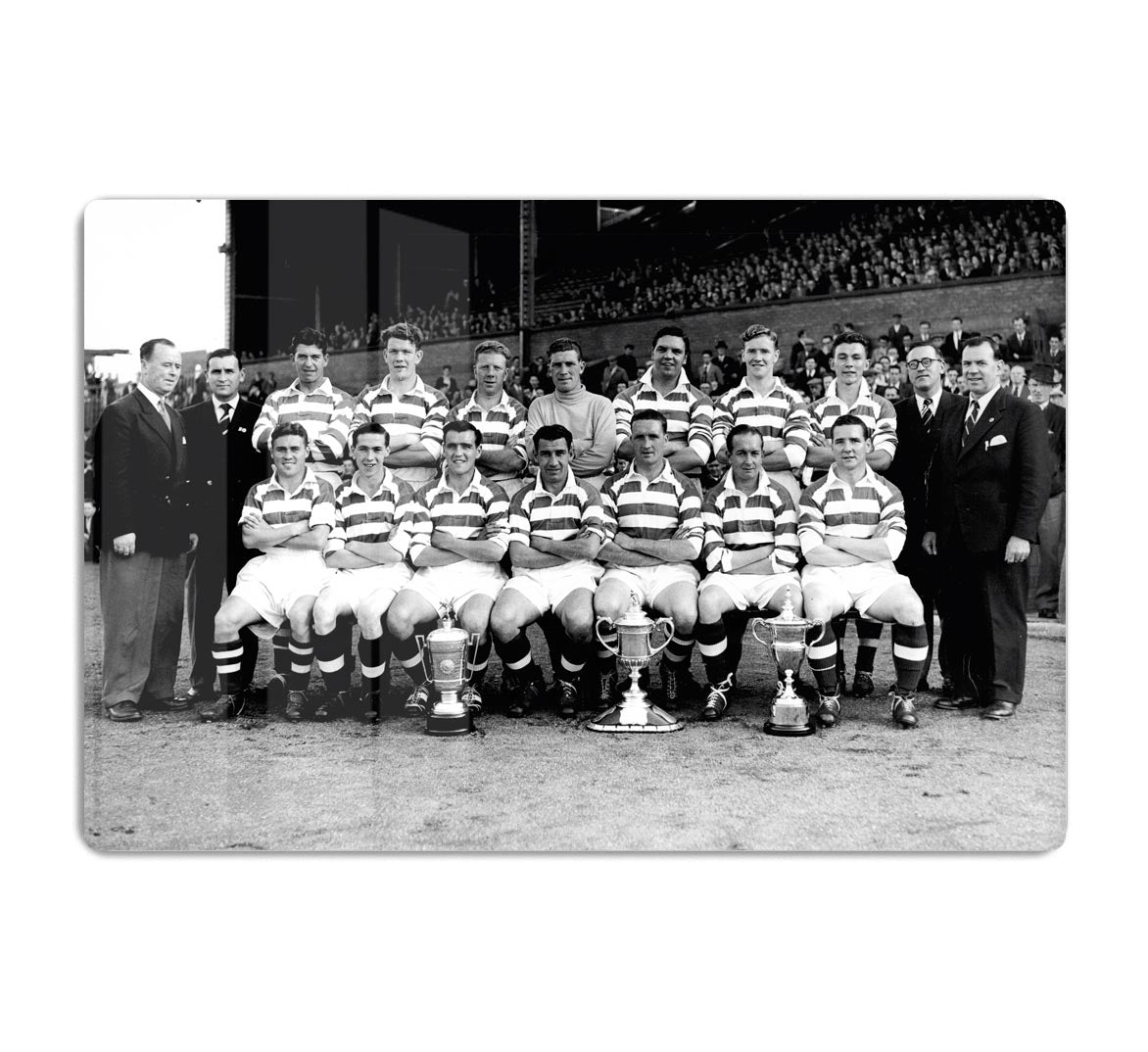 Celtic Scottish Cup Winning Team 1953-54 Acrylic Block - Canvas Art Rocks - 1