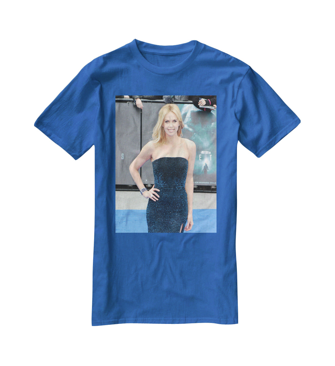 Charlize Theron T-Shirt - Canvas Art Rocks - 2
