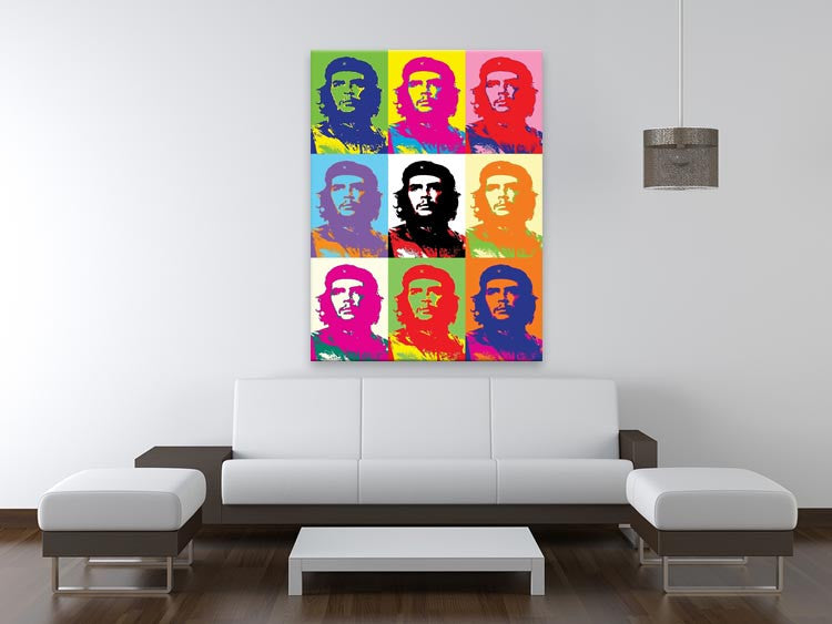Che Guevara Multi Pop Art Print - Canvas Art Rocks - 4