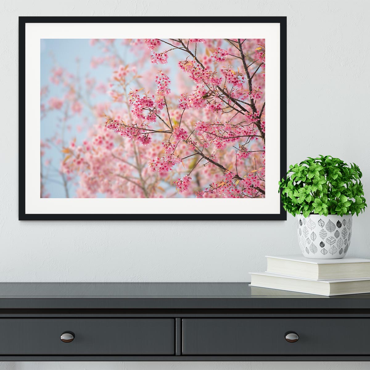 Cherry Blossom Framed Print - Canvas Art Rocks - 1