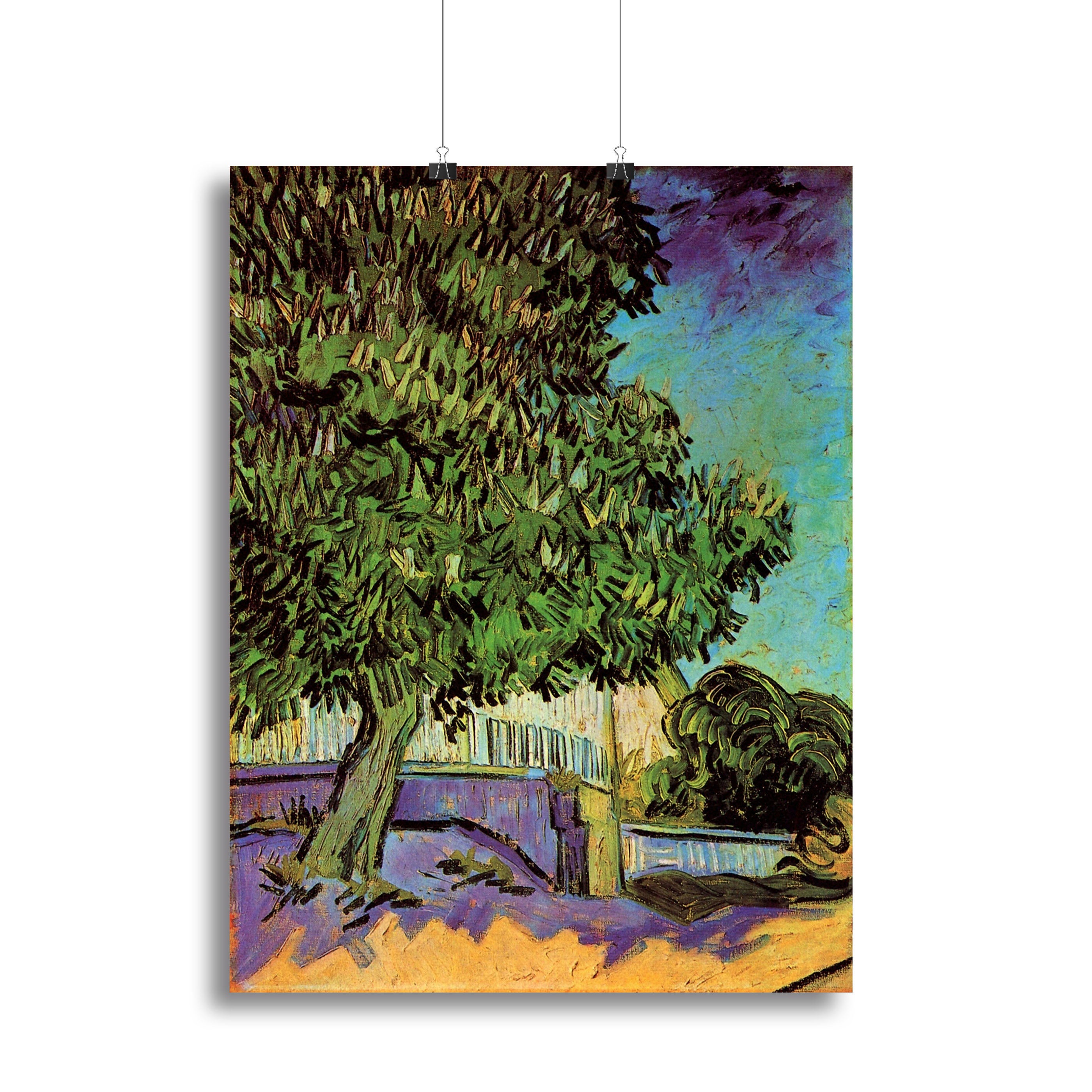 Chestnut Tree in Blossom by Van Gogh Canvas Print or Poster - Canvas Art Rocks - 2