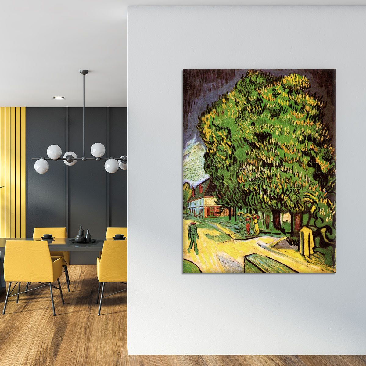 Chestnut Trees in Blossom by Van Gogh Canvas Print or Poster - Canvas Art Rocks - 4