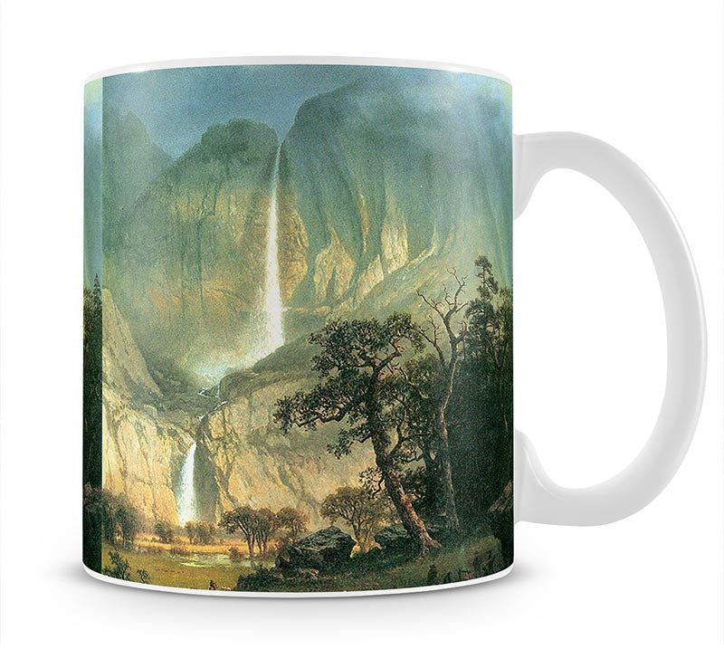 Cho-Looke Yosemite Watterfall by Bierstadt Mug - Canvas Art Rocks - 1